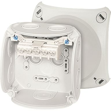 Hensel DK 0402 G Kopplingsdosa med plint, 2,5 mm